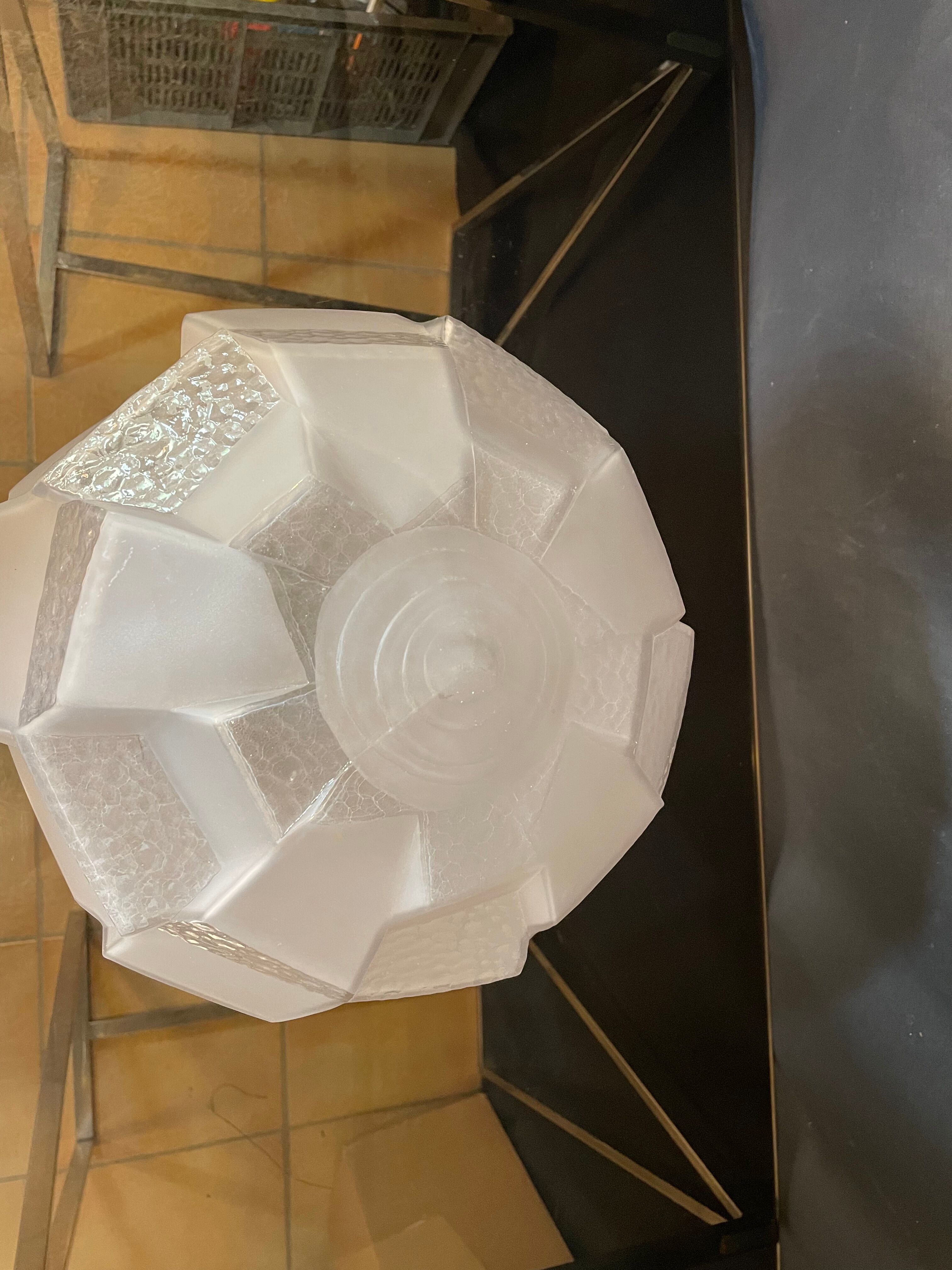 Globe pendant light 1930s/40s