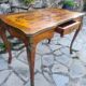Louis XV style flat desk in marquetry