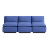 Set of 3 Airborne 70S armchairs