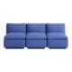 Set of 3 Airborne 70S armchairs