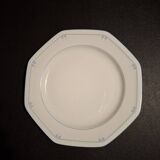 Dishes and porcelain sauceboat