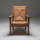 Fauteuil moderne rustique 'Worpswede' - 1960