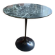 Table d'appoint/guéridon Tulipe - Knoll - Marbre Verde Alpi