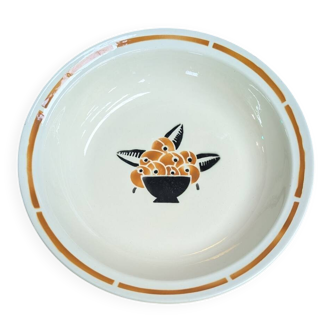 Plat de service/saladier Badonviller modèle "jade"