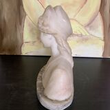 Alabaster bust