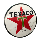 US texaco advertising plate from 1958