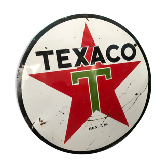 US texaco advertising plate from 1958