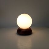 Vintage opaline ball lamp from the 80s