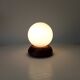 Vintage opaline ball lamp from the 80s