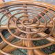 Salon rotin années 70 spiralé