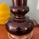 Ceramic and brass lamp foot 70s