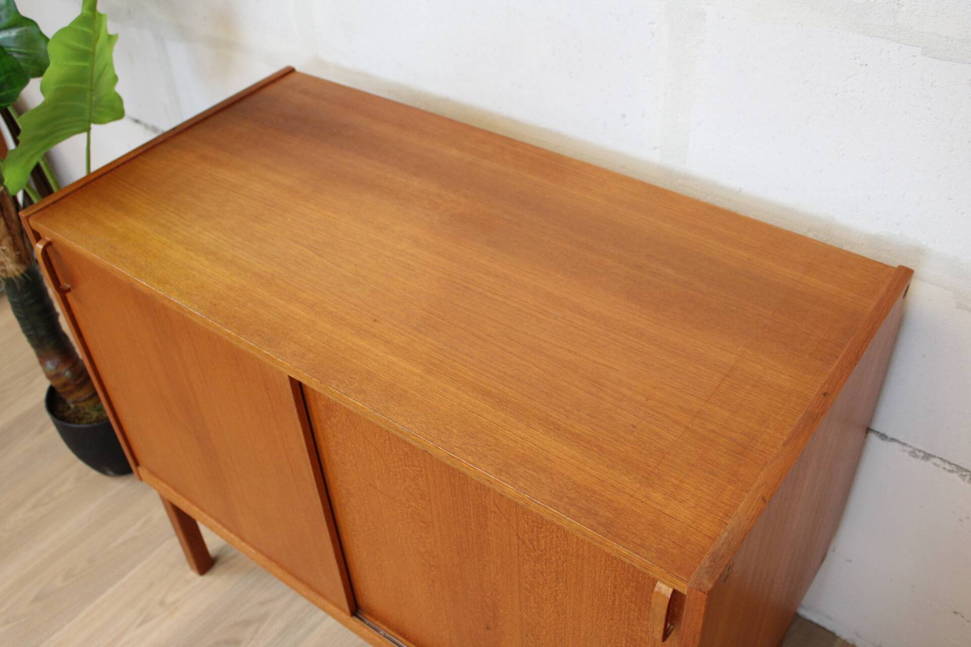 Vintage Scandinavian teak sideboard by Bertill Fridhagen for Bodaforce 1960 Sweden