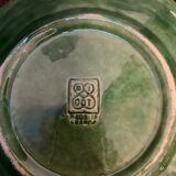 Biot green glazed earth plates