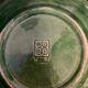 Biot green glazed earth plates