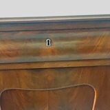 Louis Philippe jam maker in mahogany and 19th century veneer