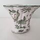 Vase, bouquetière style Louis XV en faïence de Moustiers décor grotesques Joseph Olery