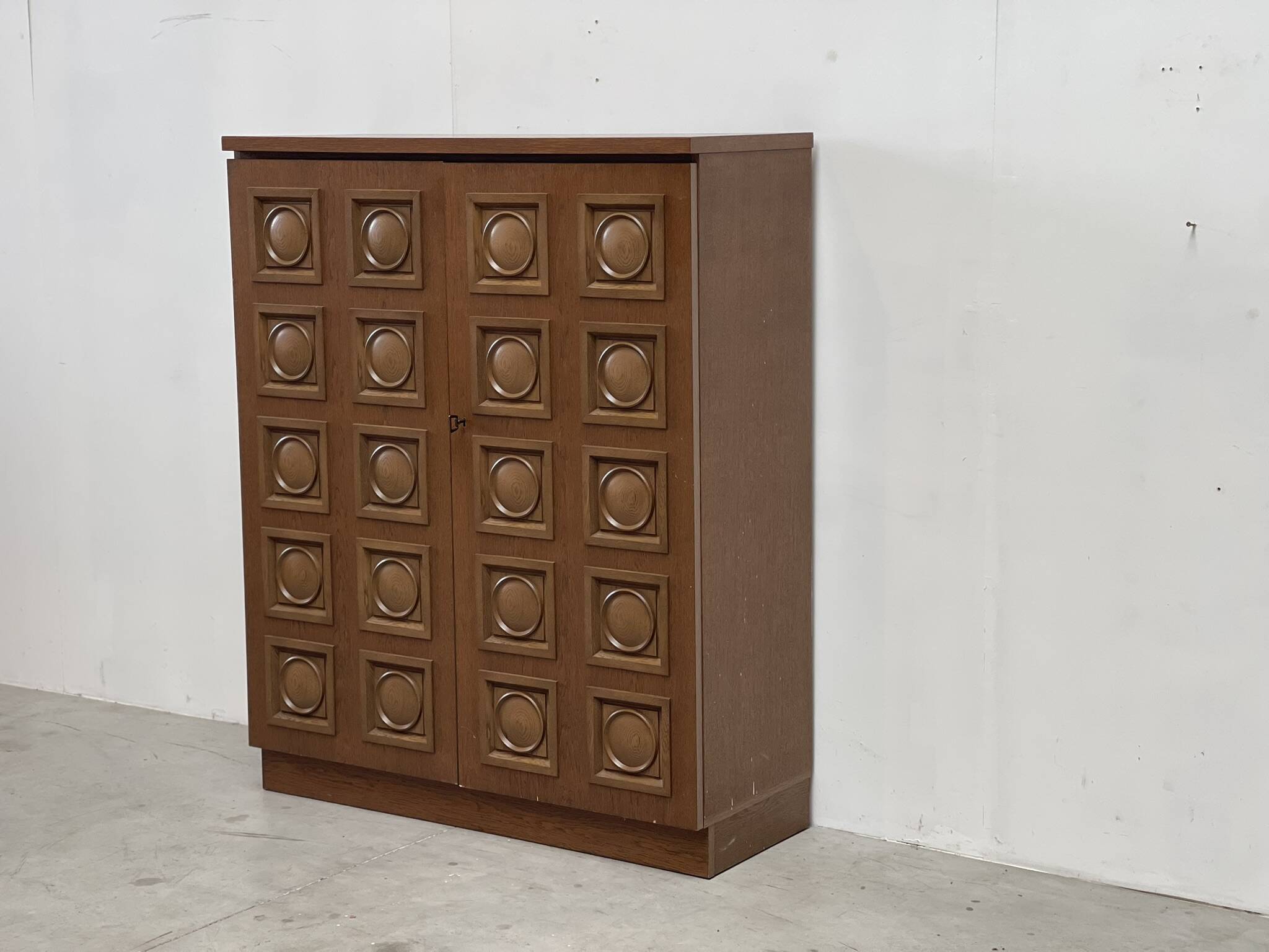 Vintage  brutalist bar cabinet, 1970