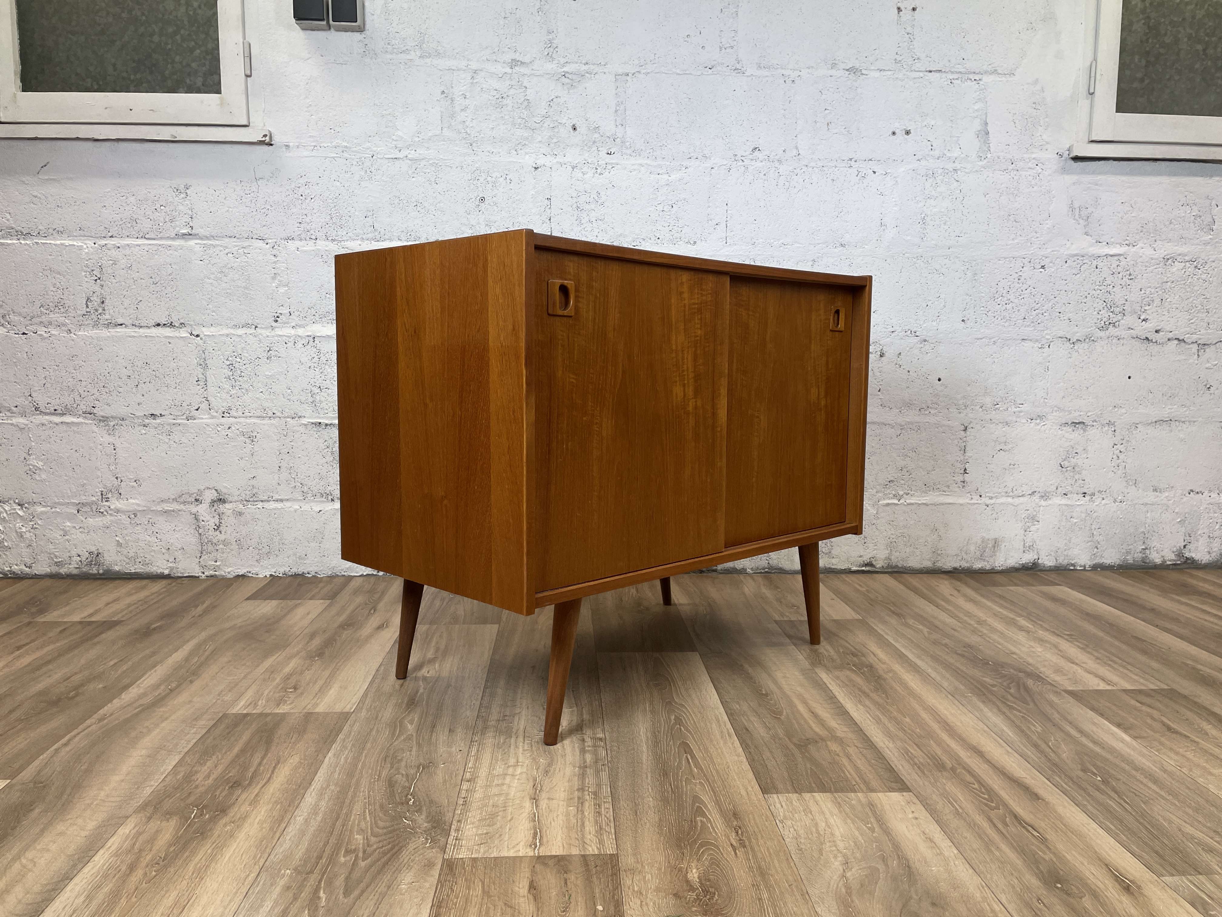 Vintage Scandinavian teak enfilade, 60s
