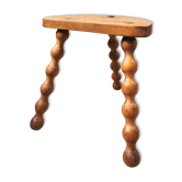 Tabouret tripode vintage