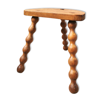 Vintage tripod stool