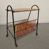 Scoubidou table of the 50s/60s