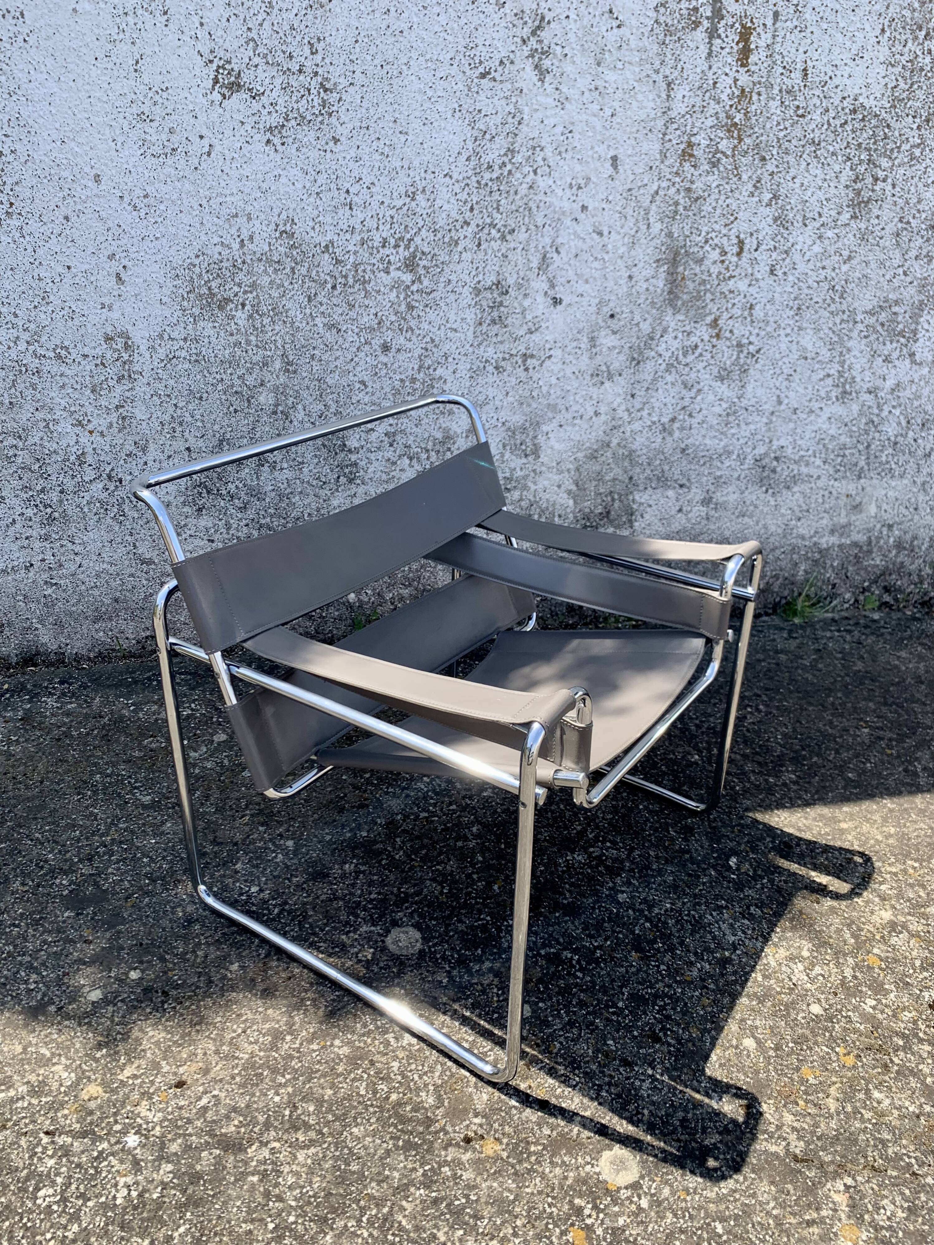 Wassily B3 armchair by Marcel Breuer