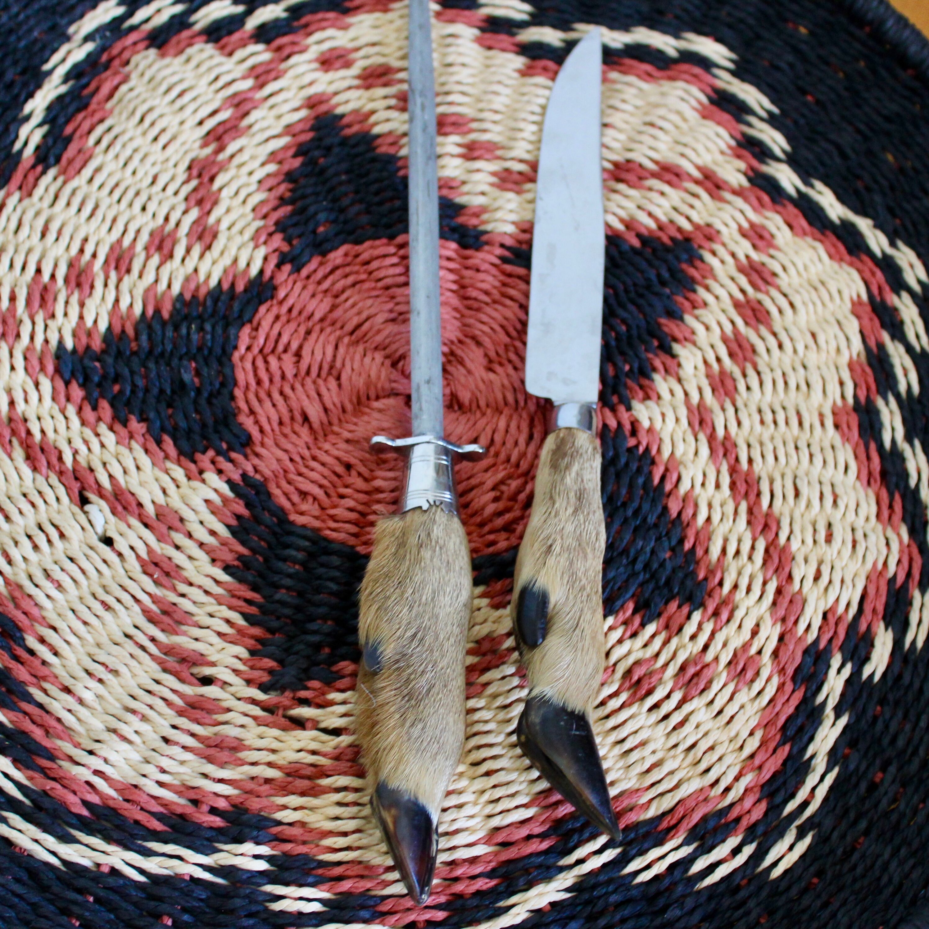 Vintage knife set