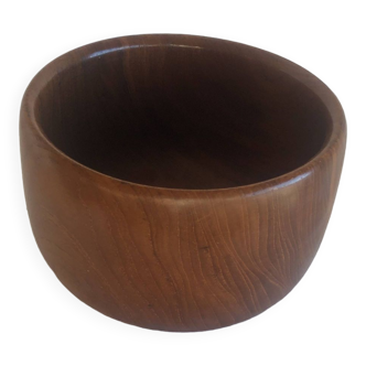 Vintage teak salad bowl