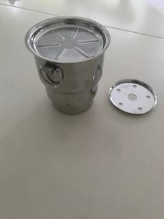 Stainless ice bucket