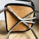 Chaise Tubax vintage 1950