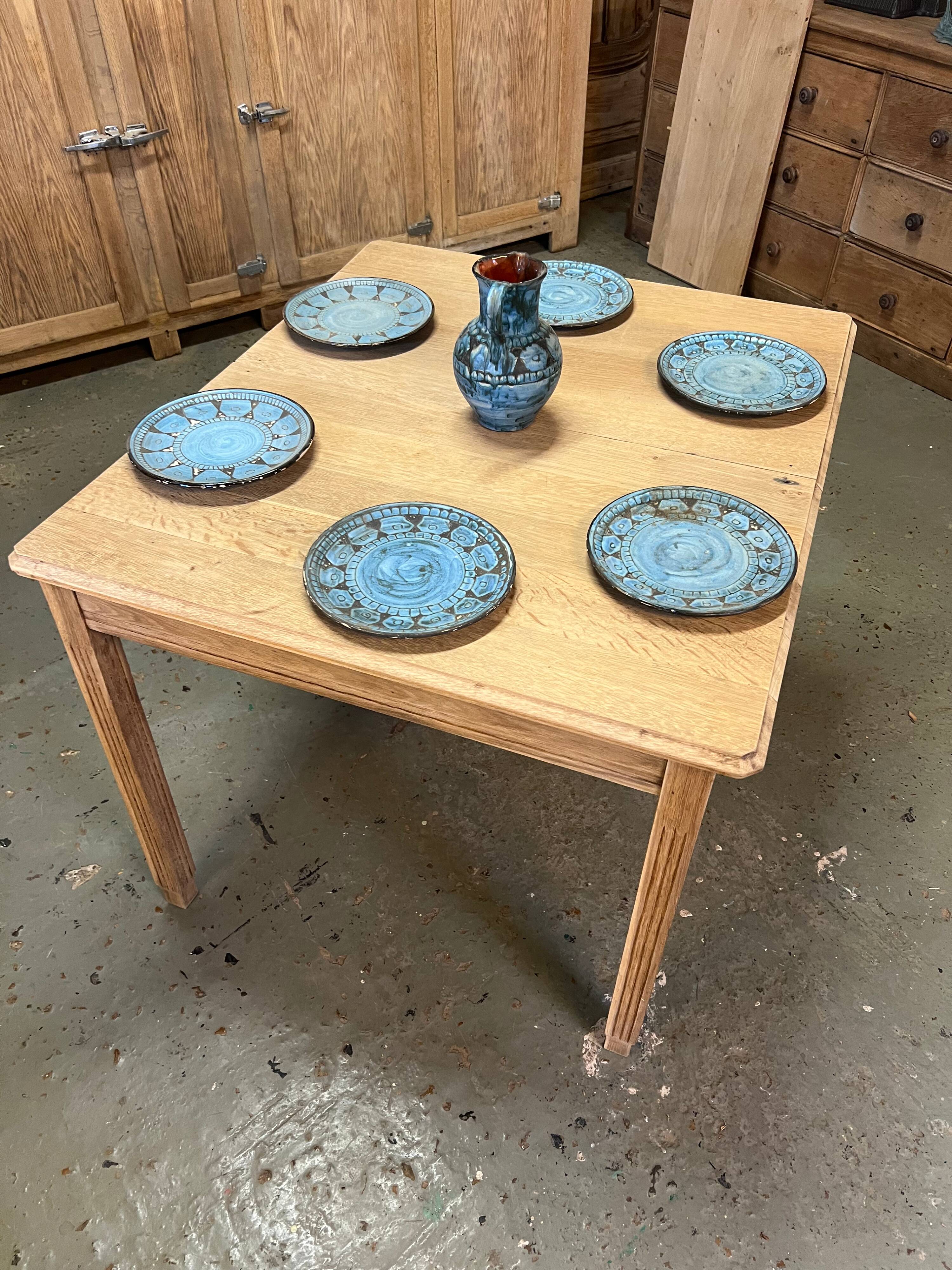 Oak table with extension 1940
