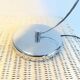 Vintage chrome desk lamp Space Age 1970s