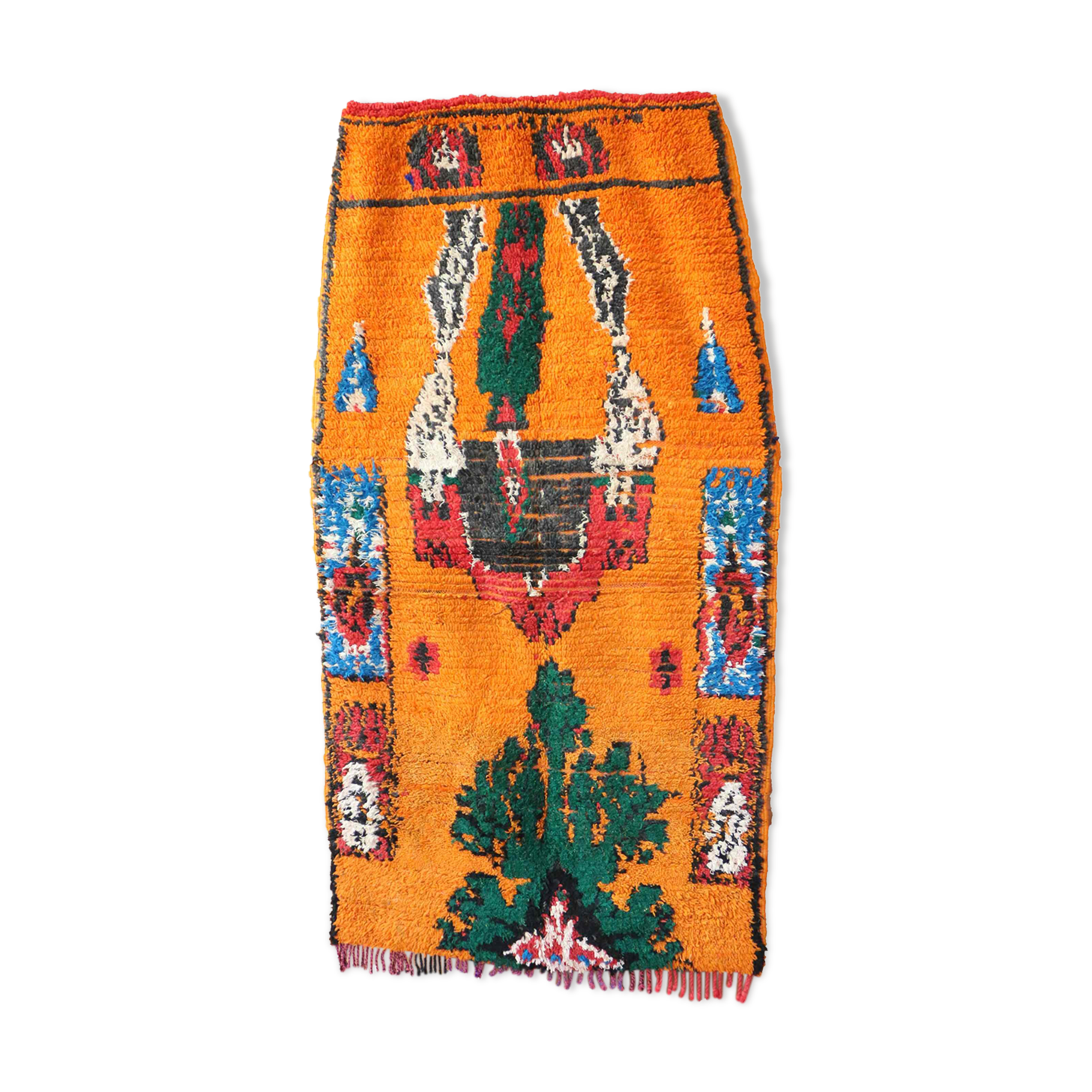 Moroccan Berber carpet - 98 x 187 cm