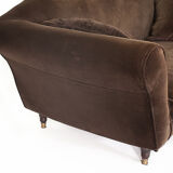 Chocolate sofa