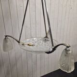 Degué Art Deco Chandelier