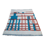 Handmade wool Berber rug 150 X 100 CM