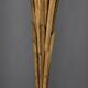 A french gilt wrought iron floor lamp, attributed to maison bagues c.1970