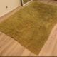 Handmade green apple wool rug, 1970s