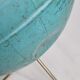 Globe earth "Taride" of the 60s in metal on tripod base, 20 cm
