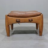 Sheriff Lounge Chair with Ottoman by Sergio Rodrigues for ISA