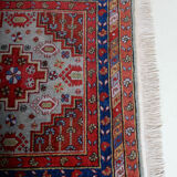 Tapis à franges caucasien du XXe siècle