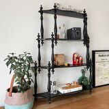 Wooden shelf, 4 shelves