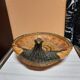 Corbeille en forme de paon