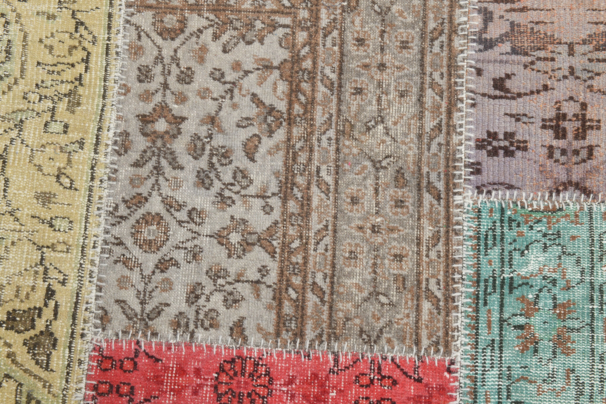 Distressed turkish rug 351x247cm