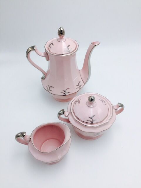 Art Deco: coffee or tea, Czechoslovakia, Schlaggenwald service
