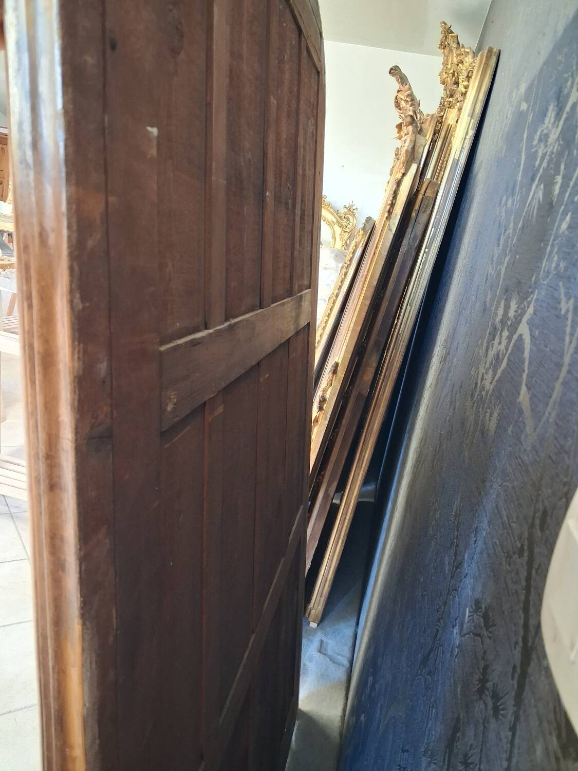 Louis Philippe period mirror 164 x 109