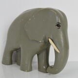 Art deco sculpture wood elephant,circa 1930's