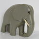 Elephant en bois art déco, vers 1930