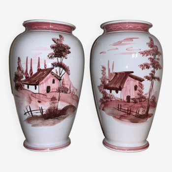 Pink vase