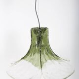 LS 185 pendant light by Carlo Nason for Mazzega, Italy, 1970s